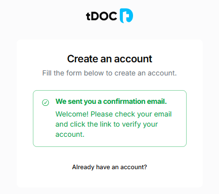 Email verified Email verified