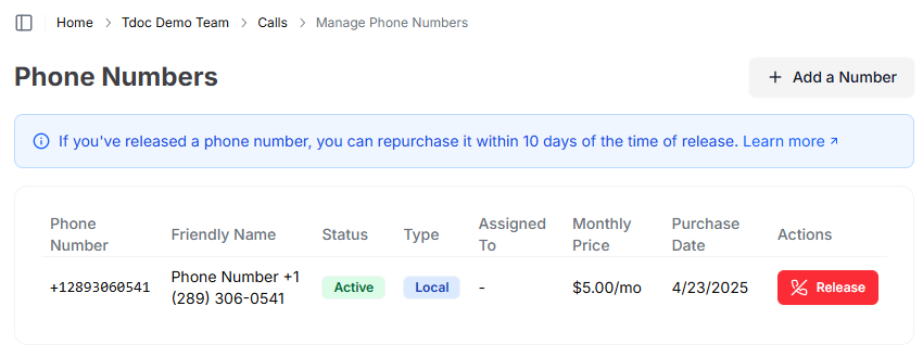 List Numbers List Numbers