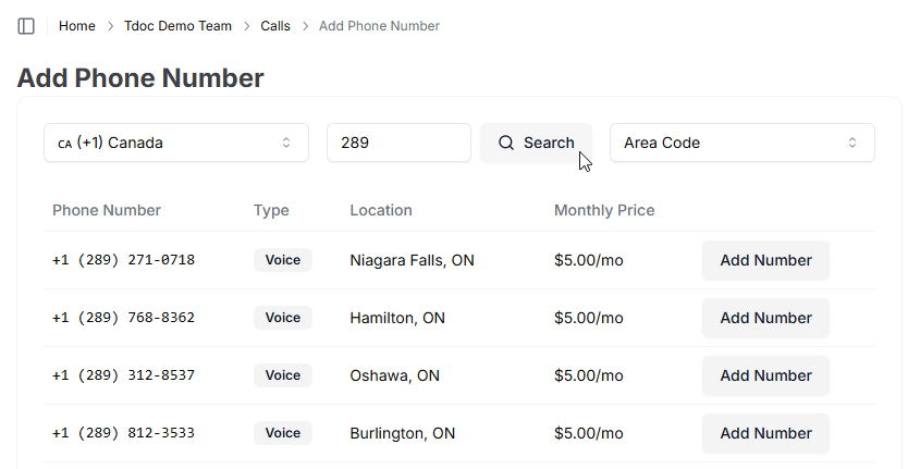 Search New Number Search New Number